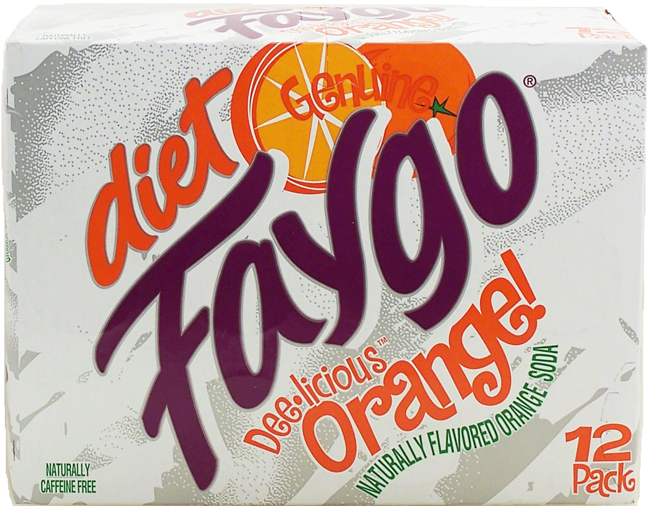 Faygo  diet orange soda, 12-fl. oz. cans Full-Size Picture